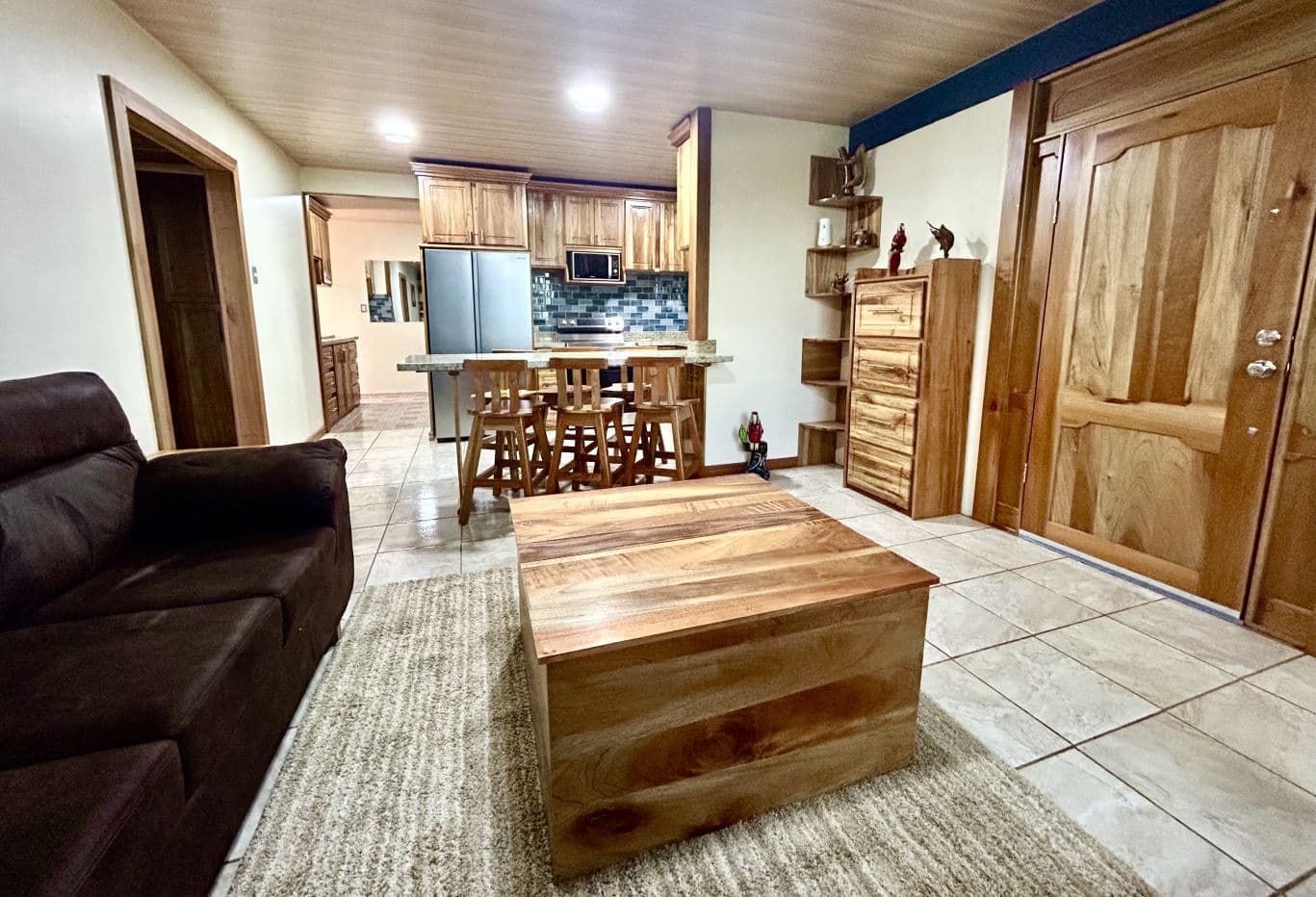 Turnkey Volcano View Renovated Home with a River on 1.4 Acres & 2,000 SF Workshop in La Tigra Near La Fortuna Costa Rica, photo 7