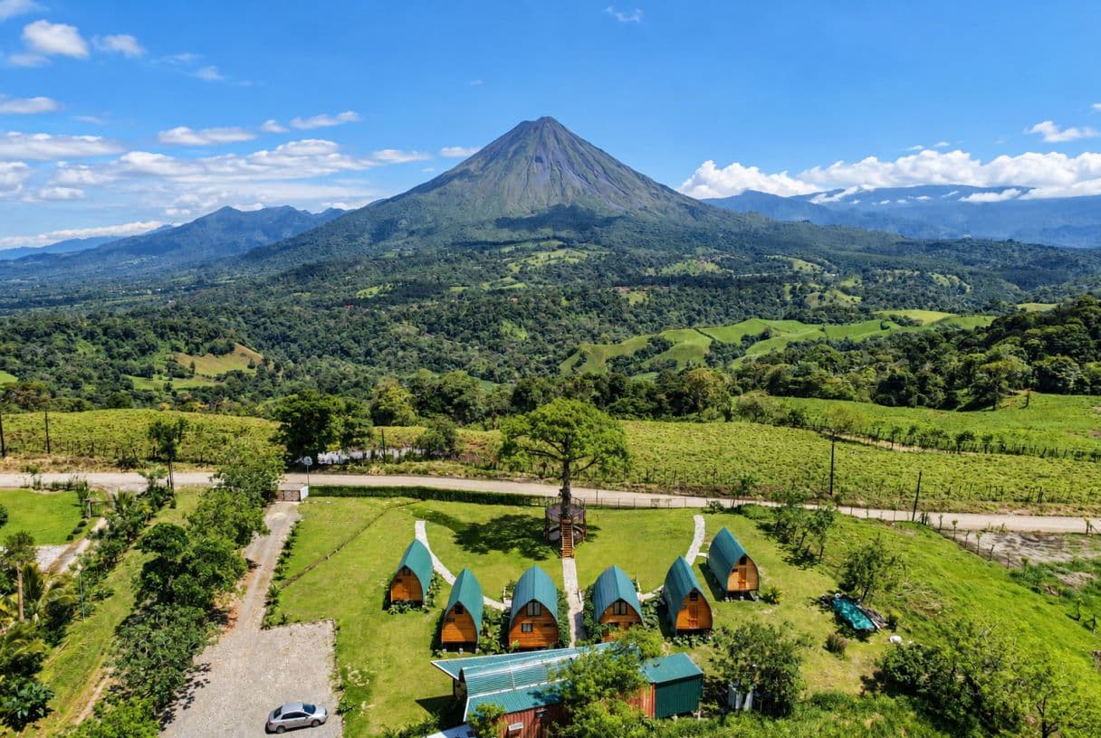 Wake Up to Arenal – Six Cabins, Established Income & Room to Expand