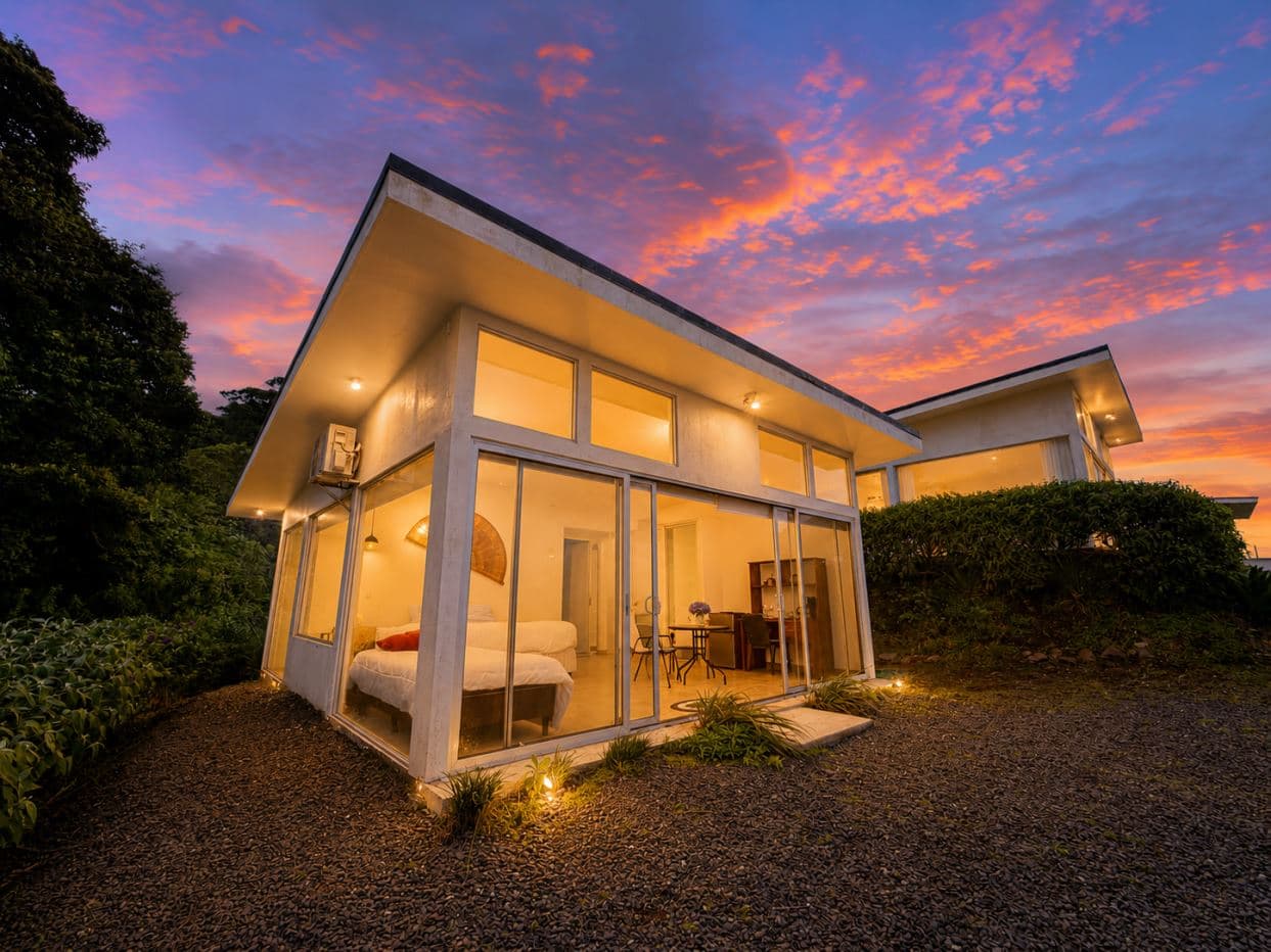 Architectural Mountain Hospitality Estate with Six Private Villas, Indoor Pool & Panoramic Lake Arenal Views, photo 13