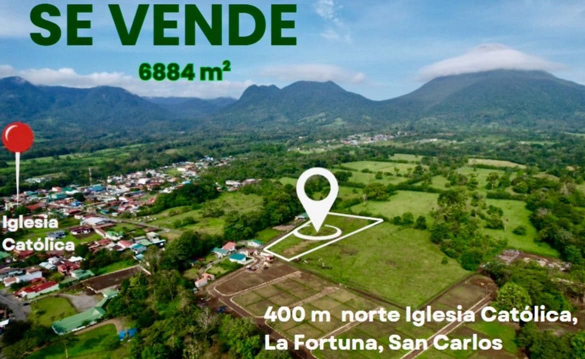 Prime 6,884 m² Central Development Land – La Fortuna, San Carlos, Alajuela - Arenal Volcano Views, photo 2
