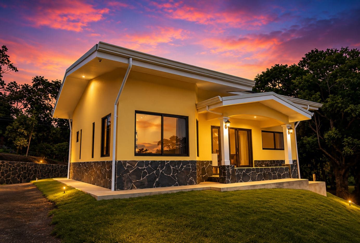 Newly Constructed 2 BR Home with Lake Arenal Views in San Luis, Guanacaste - Perfect Retirement or Rental Income