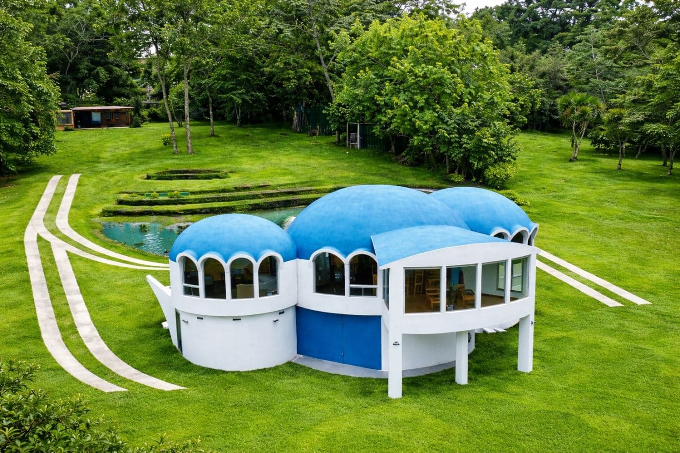 Unique Dome Home & Income Generating Guest House with Lake Arenal & Volcano Views - Tronadora Guanacaste Costa Rica
