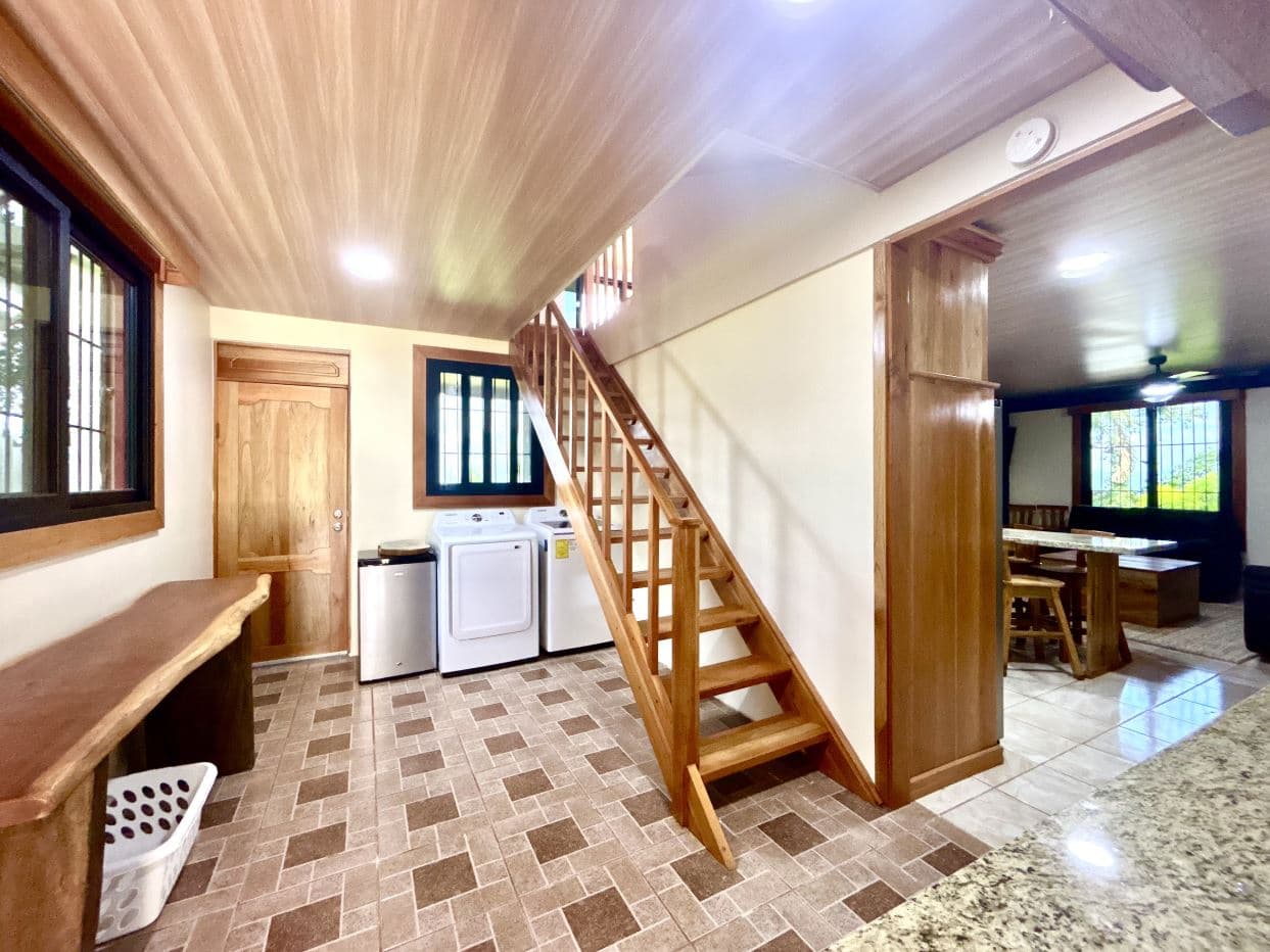 Turnkey Volcano View Renovated Home with a River on 1.4 Acres & 2,000 SF Workshop in La Tigra Near La Fortuna Costa Rica, photo 17