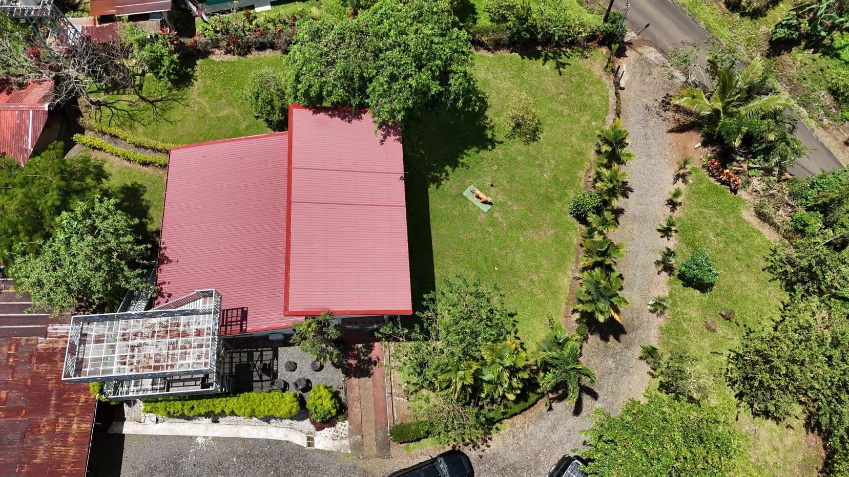 Turnkey Volcano View Renovated Home with a River on 1.4 Acres & 2,000 SF Workshop in La Tigra Near La Fortuna Costa Rica, photo 32